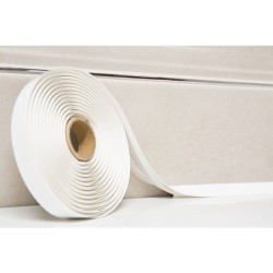 Joint pret a poser - GEB - Largeur 15 mm x 3,35 m - Blanc