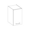 Meuble haut 1 porte battante - Décor chene sonoma - L 40 x P 31,6 x 72 cm - L...