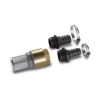 Kit complet d'aspiration KARCHER - Adaptateur 1/3/4 - Crépine inox avec clape...