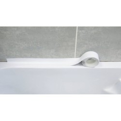 Joint pret a poser - GEB - Largeur 41 mm x 3,35 m - Blanc