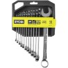 Jeu de 12 clés (8, 9, 10, 11, 12, 13, 14, 15, 16, 17, 19, 22 mm) - RYOBI - An...
