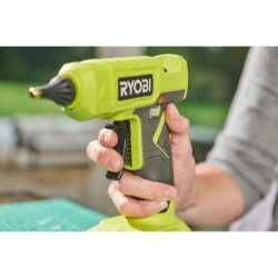 RYOBI - Pistolet a colle 18V ONE+ - chauffe en 3 min - indicateur de chauffe ...