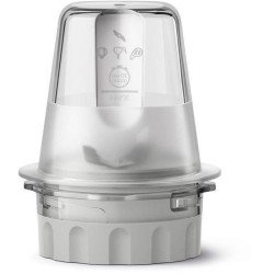 Blender mixeur - PHILIPS - HR2291/20 - Série 3000 avec hachoir - 600W
