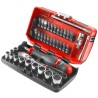 Coffret douilles 1/4'' - FACOM - RL.NANO1PB - 6 pans métriques 5,5 a 14mm