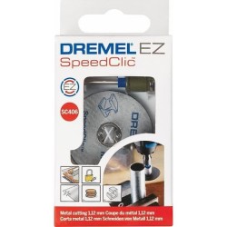 Kit de démarrage DREMEL SC406 - Adaptateur EZ SpeedClic et 2 disques a tronço...