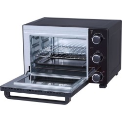 CONTINENTAL EDISON CEMF22B - Minifour électrique 22L noir - 1300W - Convectio...