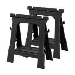 Lot de 2 tréteaux pliables - STANLEY - STST1-70713 - 450kg