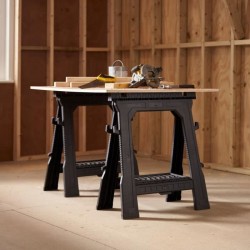 Lot de 2 tréteaux pliables - STANLEY - STST1-70713 - 450kg