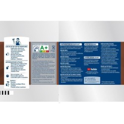 Peinture pour Bois Intérieur & Extérieur - Satin - 2,5L - Gris Bouleau Ral 70...