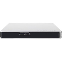 Disque dur externe - TOSHIBA - CANVIO Slim - 1 To - Finition aluminium - USB ...