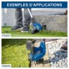 Coupe-bordures sans fil C-LT300-X - téléscopique + fonction 2 en 1 - SCHEPPAC...