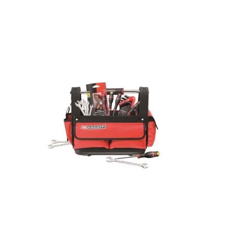 Boite a Outils Textile - FACOM - BS.T14CM1PB - (Livré avec 5 Tvis Protwist + ...