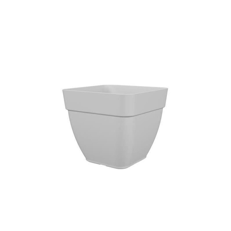 ARTEVASI Pot de fleurs carré CAPRI CAMPANA - Plastique - Blanc - L 36,5 x P 3...