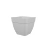 ARTEVASI Pot de fleurs carré CAPRI CAMPANA - Plastique - Blanc - L 36,5 x P 3...