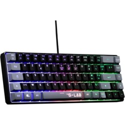 Clavier Gamer - The G-Lab - KEYZ HYDROGEN - 60% Format Compact - Rétroéclairé...