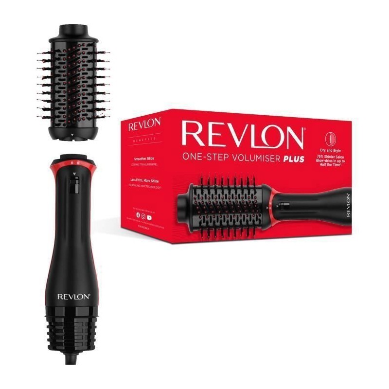 Brosse soufflante  REVLON RVDR5298 - One Step Volumizer Plus - Tete amovible