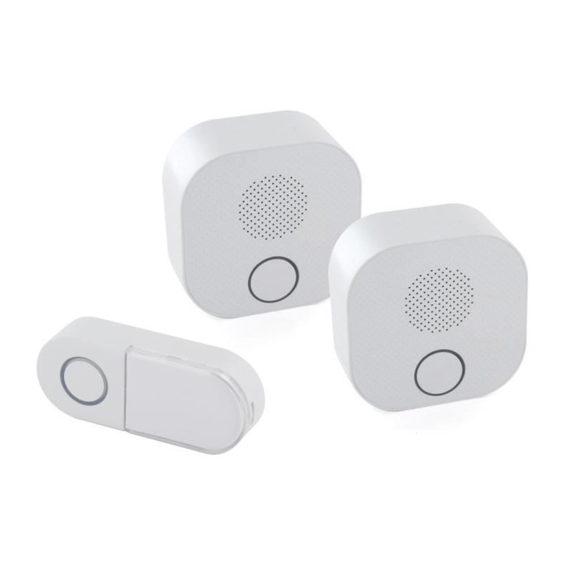 Kit Carillon avec 2 récepteurs - DIO - 84203 - Sans fil - Design - 150m