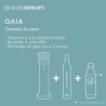 Machine a soda et eau pétillante SODASTREAM - GAIA Noire - 1 bouteille compat...
