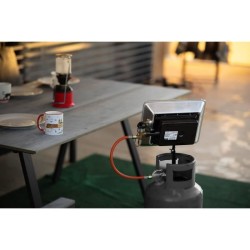 Chauffage infrarouge de chantier - ROTHENBERGER - 4200 W - Avec détendeur et ...