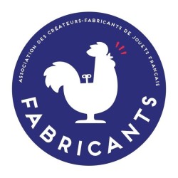 Jeu de Palet Complet MECABOIS - 12 palets en bois massif - Jeu familial tradi...