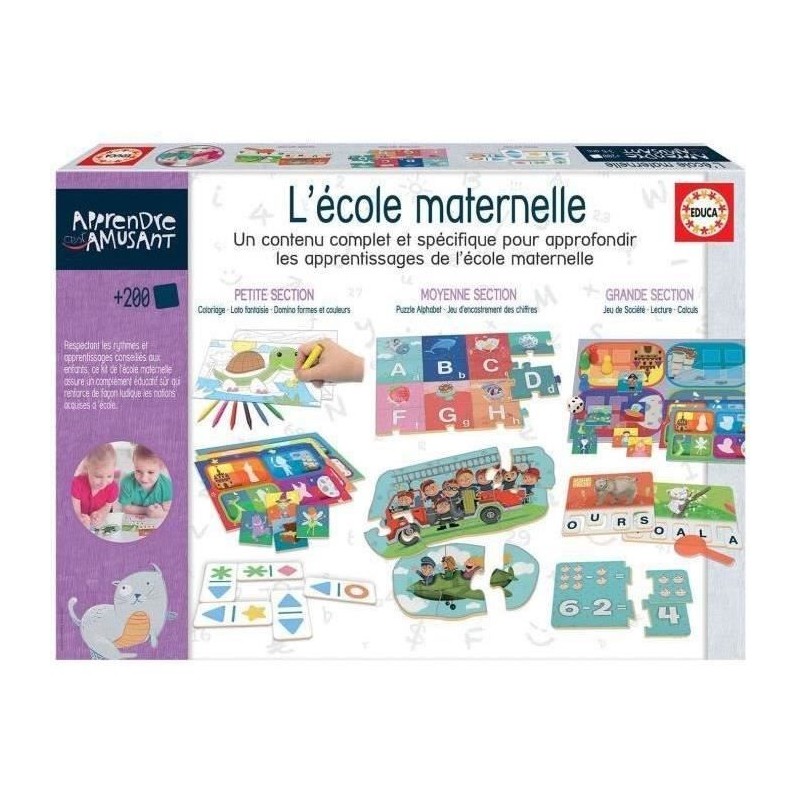 EDUCA - Kit Ecole Maternelle - Aca