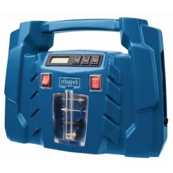 Compresseur portatif avec réglage électronique de la pression - Scheppach AIR...