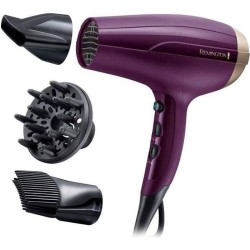 Seche-Cheveux Ionique REMINGTON D5219 - Anti-Frisottis, 3 Températures, 2 Vit...