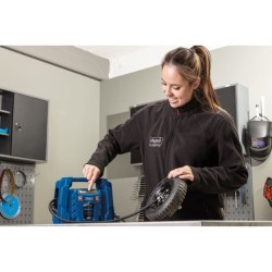 Compresseur portatif avec réglage électronique de la pression - Scheppach AIR...