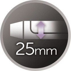 Boucleur Pro Soft Curl Remington CI6525 - 25mm : boucles souples - Céramique,...