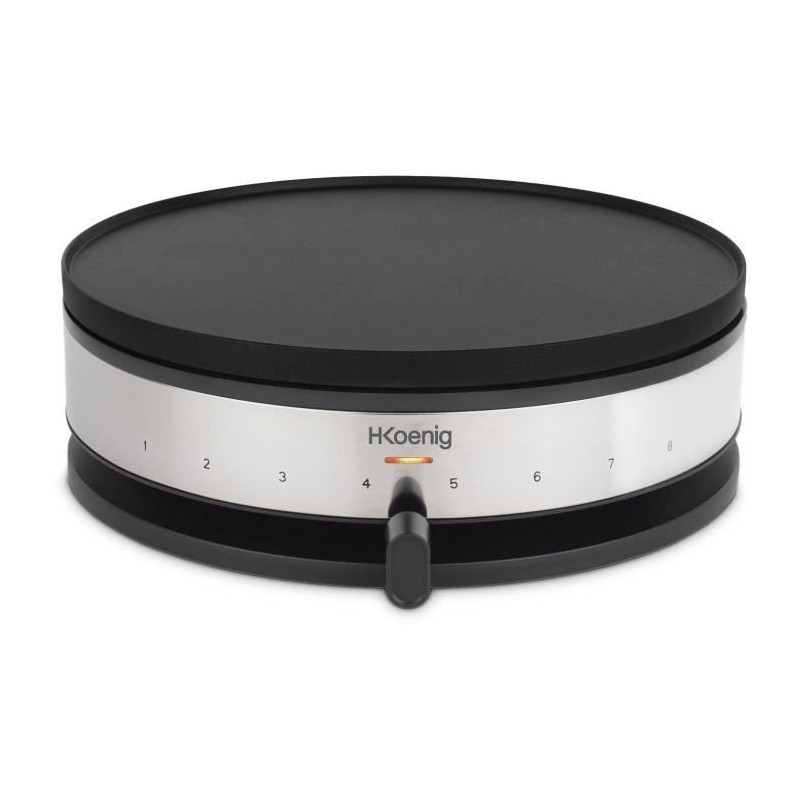 Crepiere HKoeNIG - KREP56 - Plaque réversible amovible - Surface de cuisson 3...