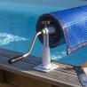 GRE - Enrouleur de bâches pour piscine hors-sol jusqu'a 5,8m de large - model...