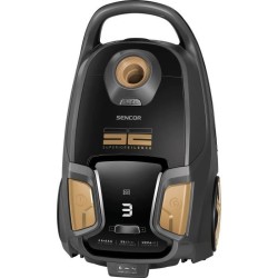 Aspirateur traineau avec sac - SENCOR - SVC 9300BK - 600 W - 59 dB - Noir