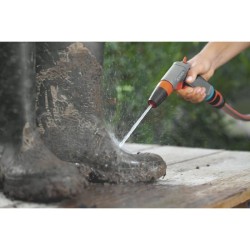 Pistolet d'arrosage et nettoyage GARDENA Comfort - Jet concentré & brume - Ve...