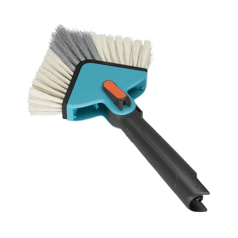 GARDENA Balai tete de loup Combisystem - Brosse haute qualité – Boîtier plast...