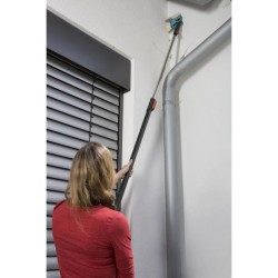 GARDENA Balai tete de loup Combisystem - Brosse haute qualité – Boîtier plast...