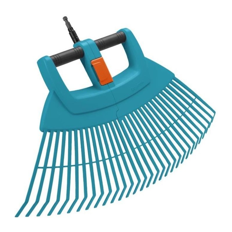 Balai a gazon 2 en 1 XXL Combisystem GARDENA - Plastique renforcé - 77cm - 32...