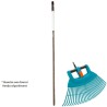 Balai a gazon 2 en 1 XXL Combisystem GARDENA - Plastique renforcé - 77cm - 32...