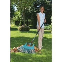 Balai a gazon 2 en 1 XXL Combisystem GARDENA - Plastique renforcé - 77cm - 32...