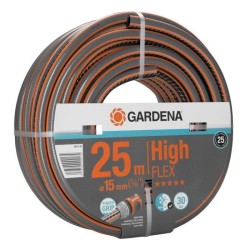 GARDENA Tuyau d'arrosage Comfort HighFlex – Longueur 25m – Ø15mm – Anti noeud...
