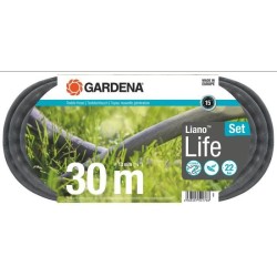 Kit tuyau Liano™Life 30m - GARDENA - Résistance a la pression : 22 bar - Long...