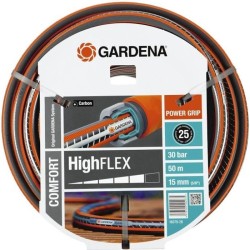 GARDENA Tuyau d'arrosage Comfort HighFlex – Longueur 50m – Ø15mm – Anti noeud...