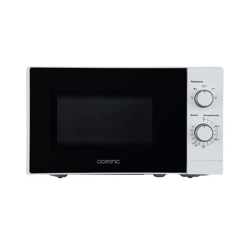 Micro-ondes - OCEANIC - OCEAMO20W12 - 20L - blanc - Monofonction