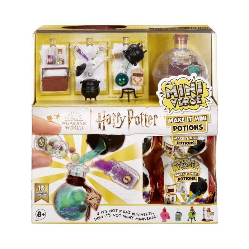 Miniverse - Harry Potter - Boîte complete avec les 15 minis potions a créer -...