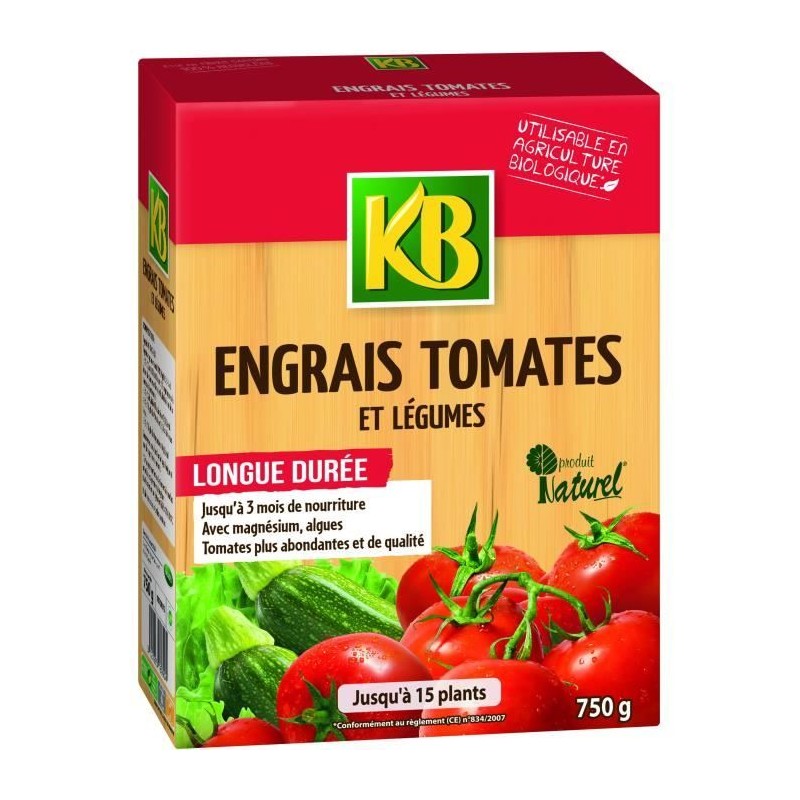 ENGRAIS TOMATES BIO 750 G