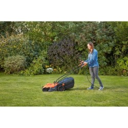 Tondeuse électrique filaire - BLACK&DECKER - BEMW461BH-QS - 1400W - 34cm de c...