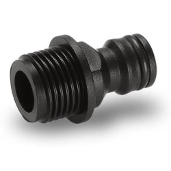 Adaptateur accessoires mâle - KARCHER - G 1/2 - Connexion mâle - Raccord rapi...