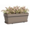 ARTEVASI Kit Jardiniere - CAPRI - Plastique - Taupe - Rectangulaire - L50,2 x...