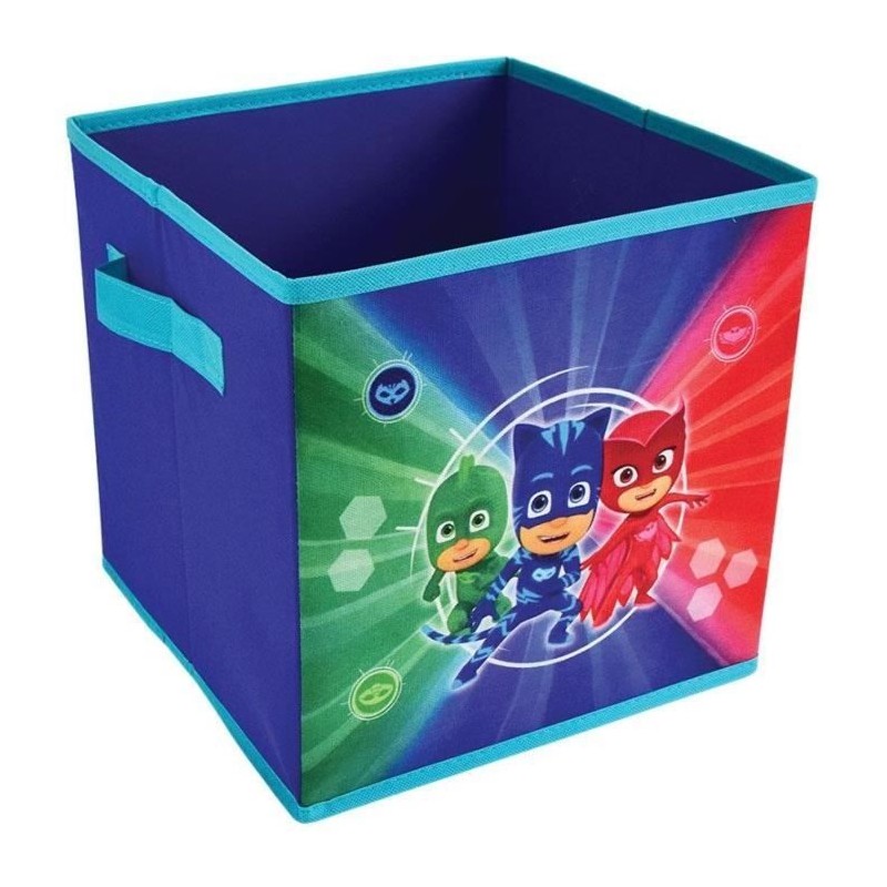 Fun House Pyjamasques rangement pliable avec poignees pour enfant