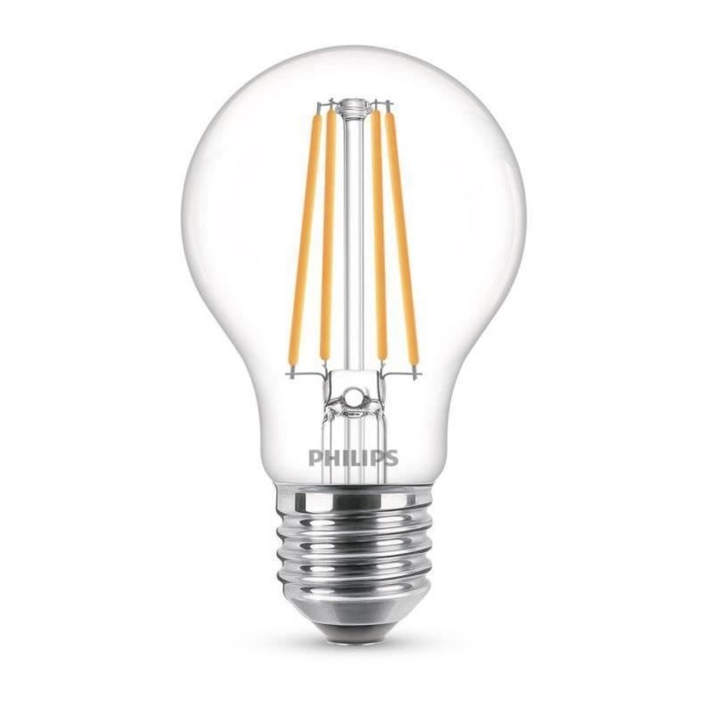 Ampoule LED PHILIPS - Non dimmable - E27 - 75W - Blanc Chaud