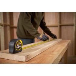 Metre ruban - STANLEY FATMAX - FMHT36142-0 - 10 m - 32 mm - Ultra épais - Bla...